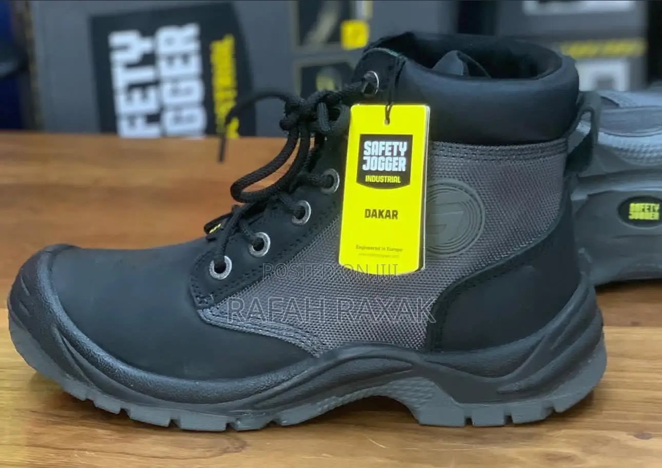 Men’S Safety Joggers Dakar Black Safety Boots