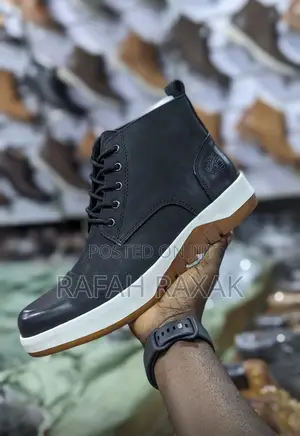 Original Men’S Timberland Premium Leather Smart Casual Boots