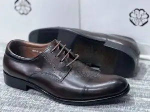 Original Men’S Renato Castello Dark Tan Formal/Gentle Shoes