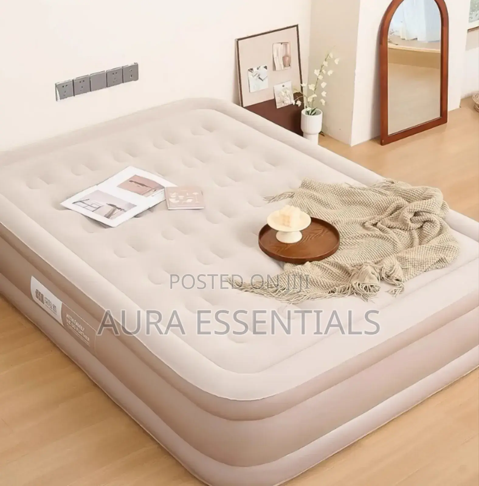 Self Inflated Big Size Air Mattress Bed
