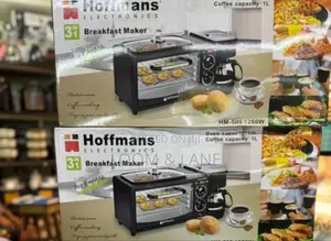 Hoffmans Hm-509 3-in-1 Breakfast Maker-13litres