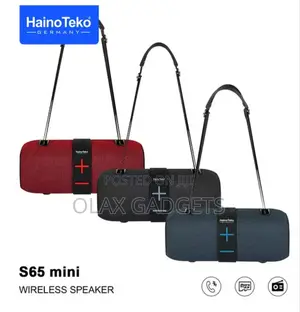 Hainoteko S65 Mini Bluetooth Speaker With Fm Radio, Usb Sd