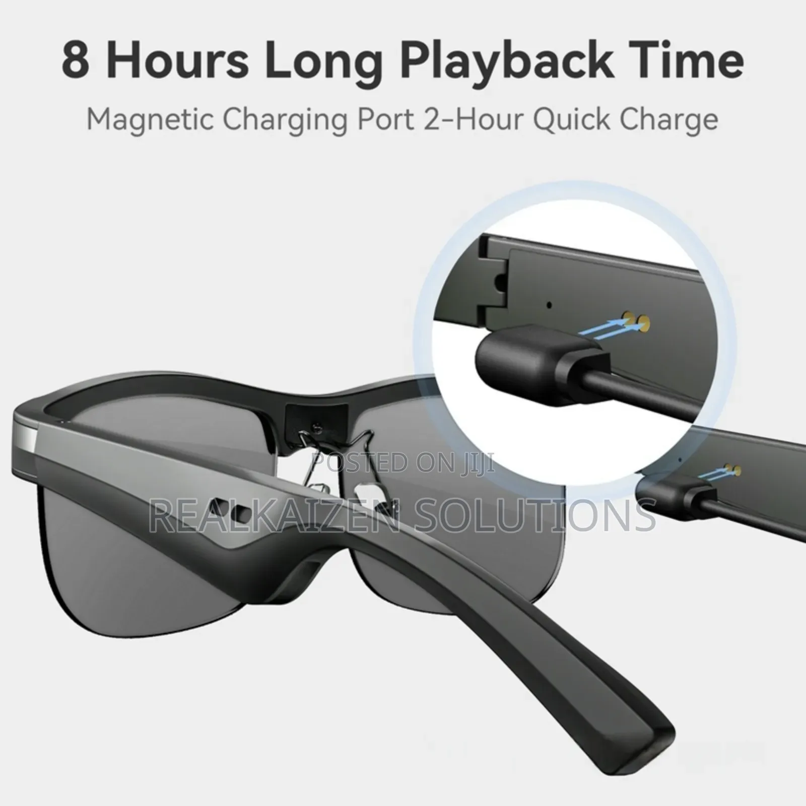 Smart Polarized Bluetooth Sunglasses Built-in Mic Speakers