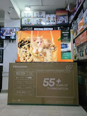 20% Discount Prices on 65q6q Hisense Qled- Vidaa Smart Tv
