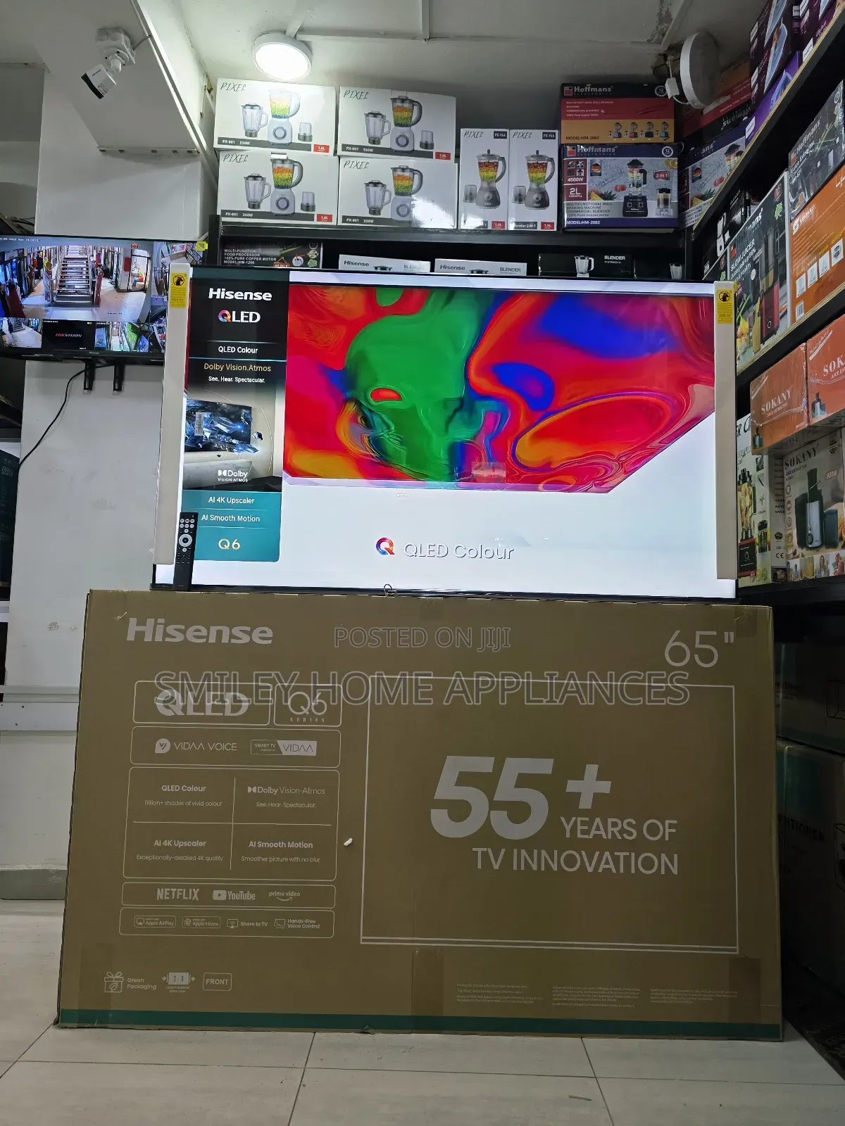 High Quality Hisense 65inches Qled- Quantum Dot Display Tv