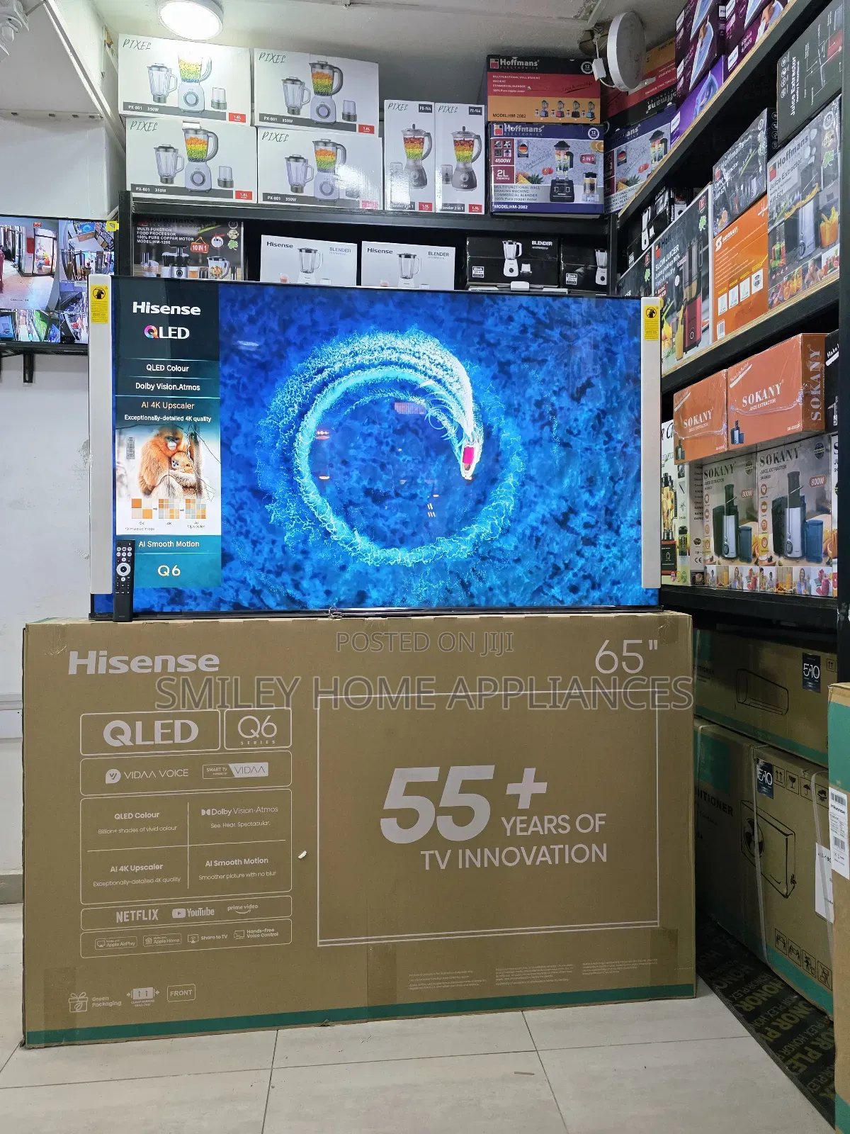 High Quality Hisense 65inches Qled- Quantum Dot Display Tv