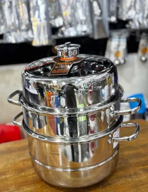 3-Tier Stainless Steel Steamer Pot 32cm With Timer