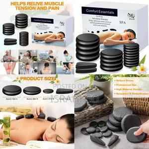Comfort Essential Hot Stone Massager Set.