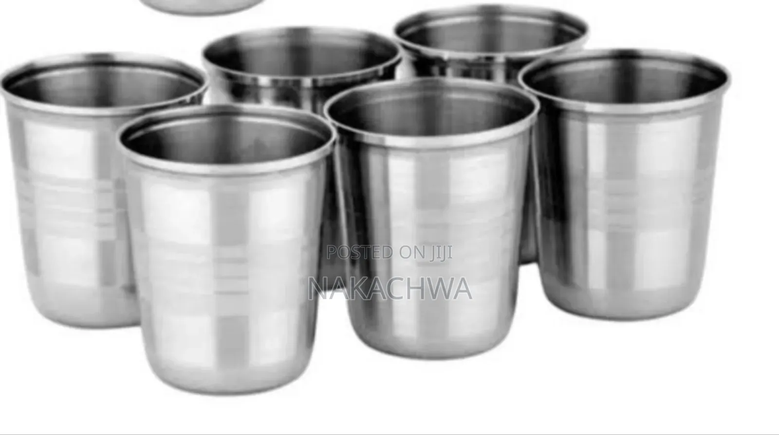 Its a Stainless Steel Water Glass of 250m