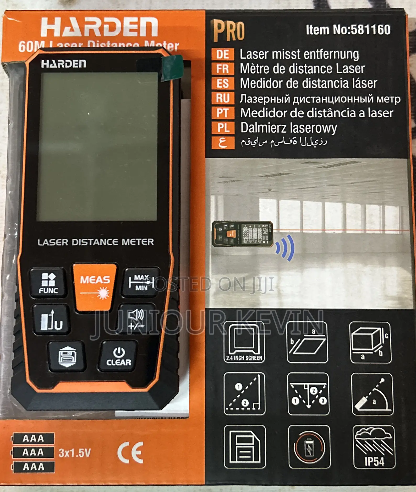 Laser Distance Meter 60mtrs