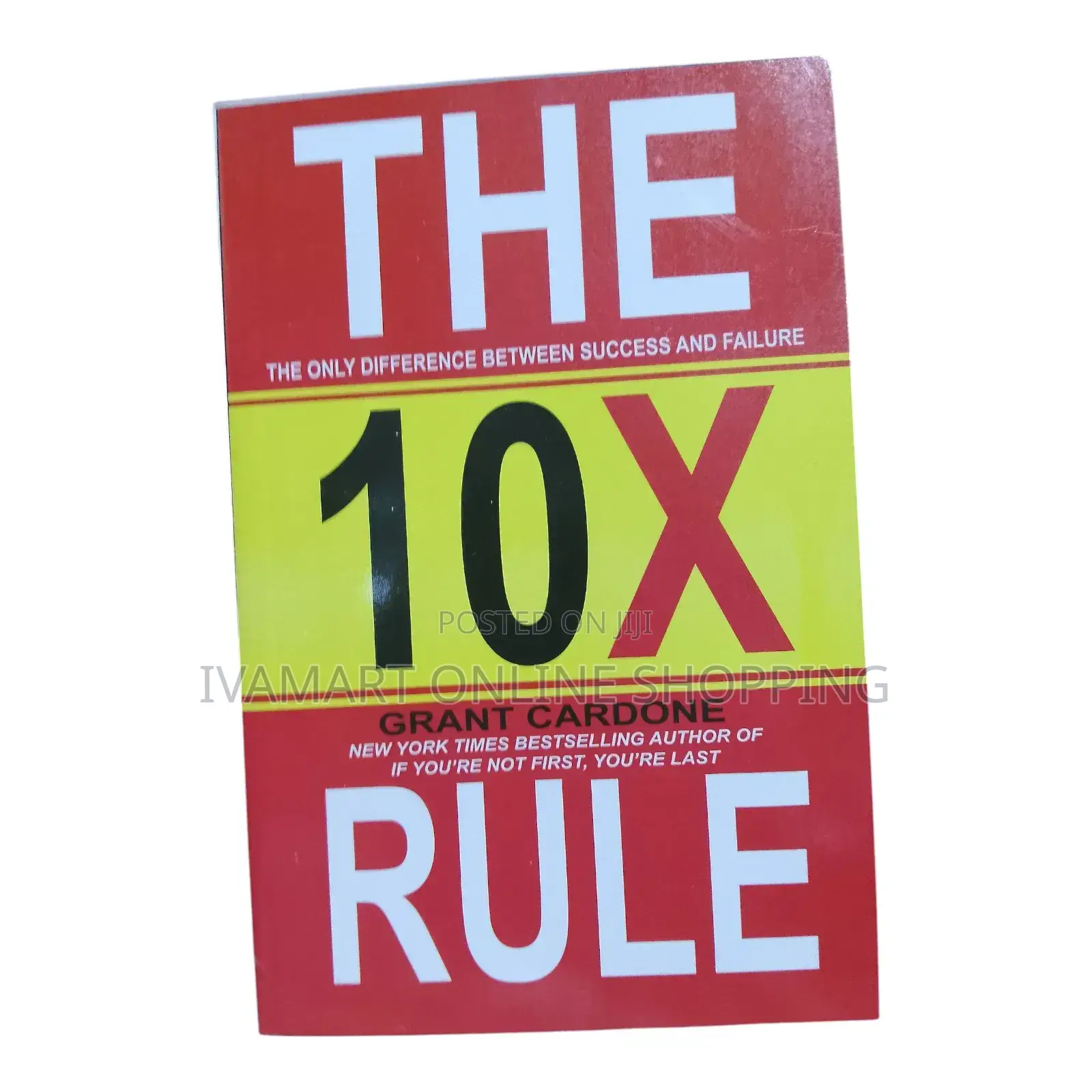 The 10x Rule the Only Difference Bt'n Success and Failure