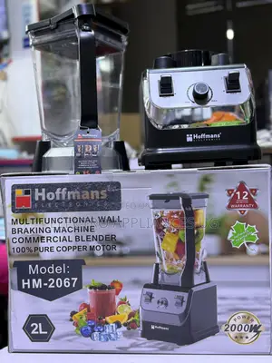 Hoffmans Multifunctional Wall Breaking Commercial Blender.