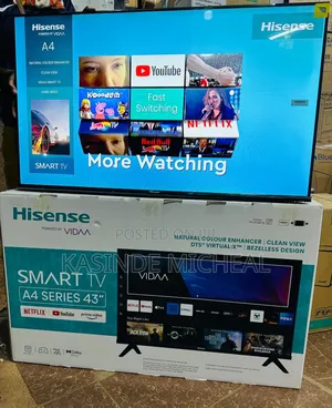 Brand New Hisence 43inches A4 Series