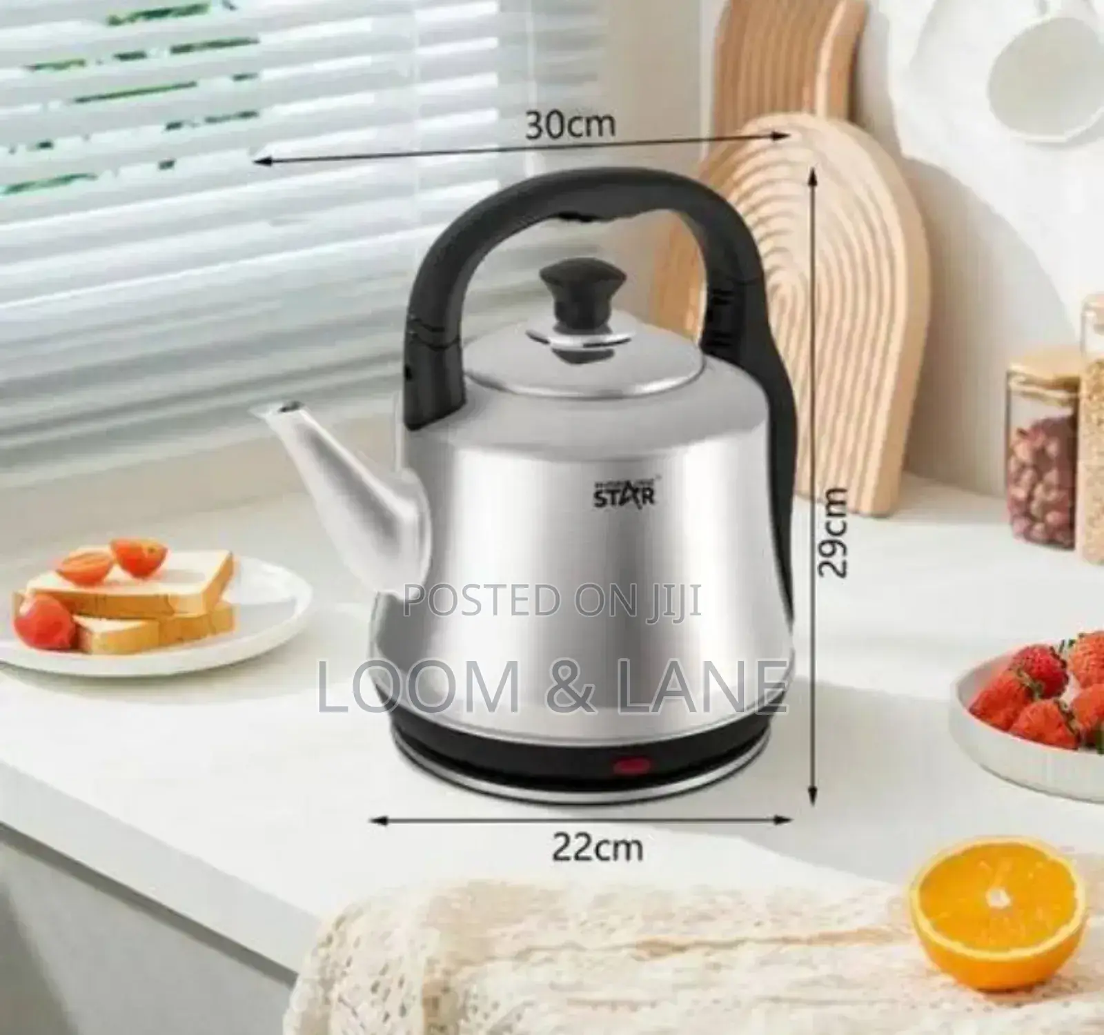 Winningstar 5 Littre Electric Kettle – Silver