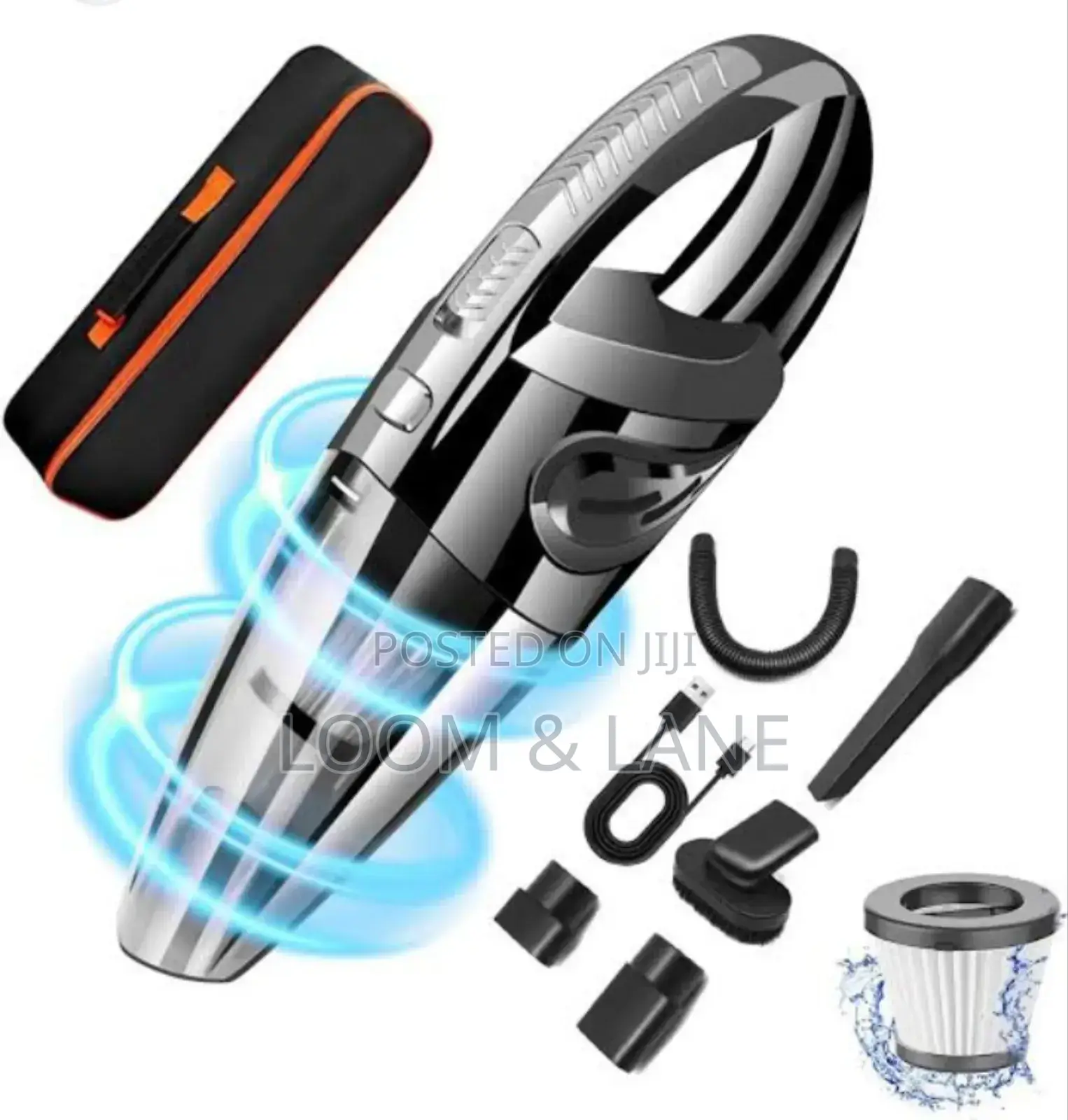 Portable Handheld 3000pa 120w Car Vacuum Cleaner