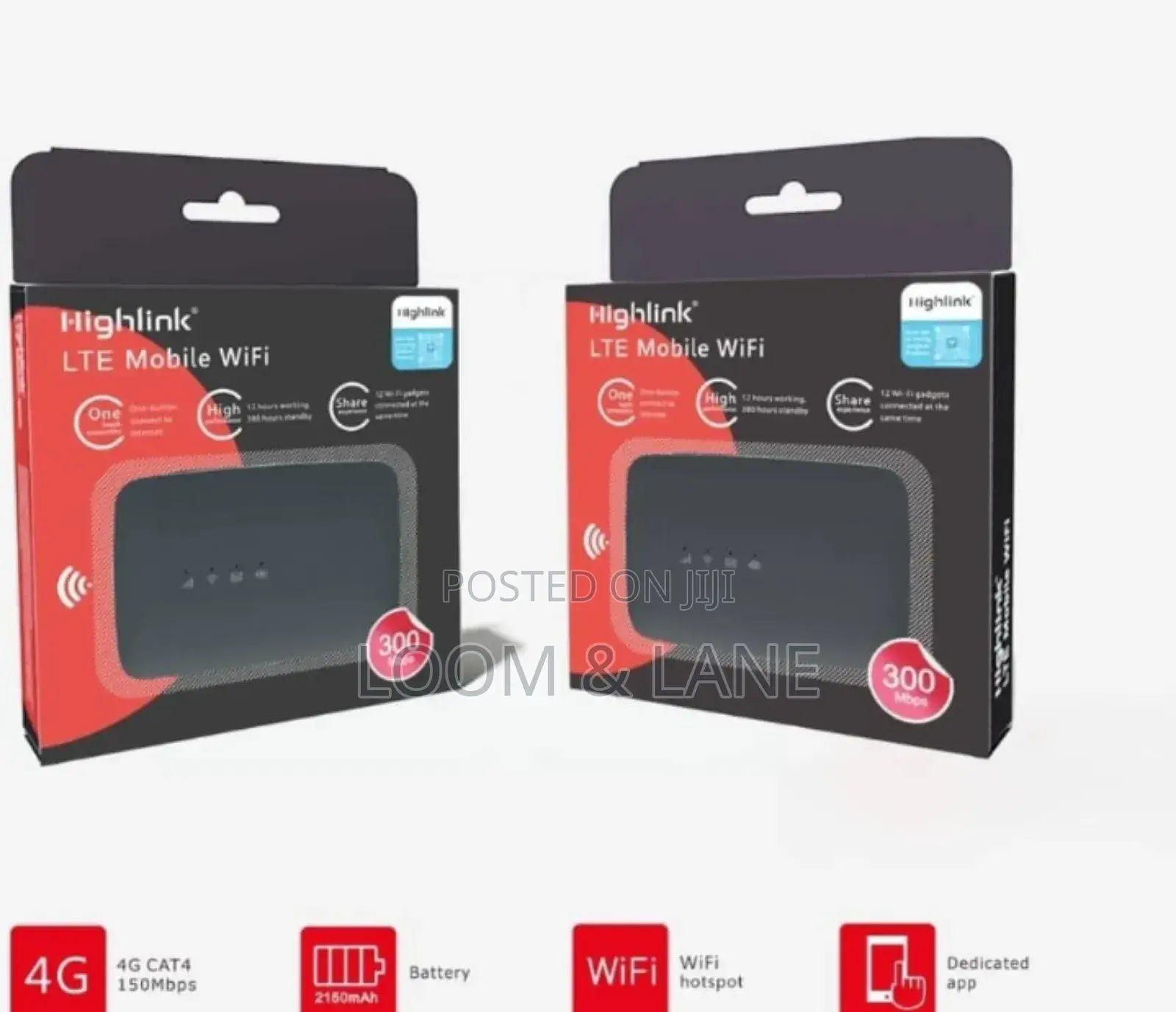Highlink Lte Cat4 Mobile Wifi Router