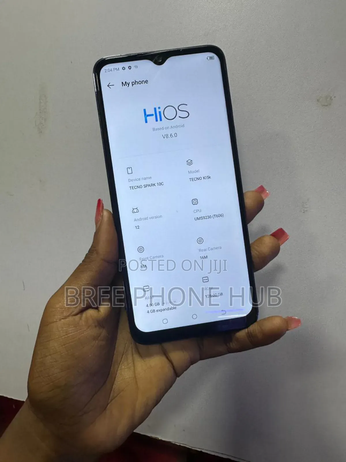Tecno Spark 10C 128 GB Blue