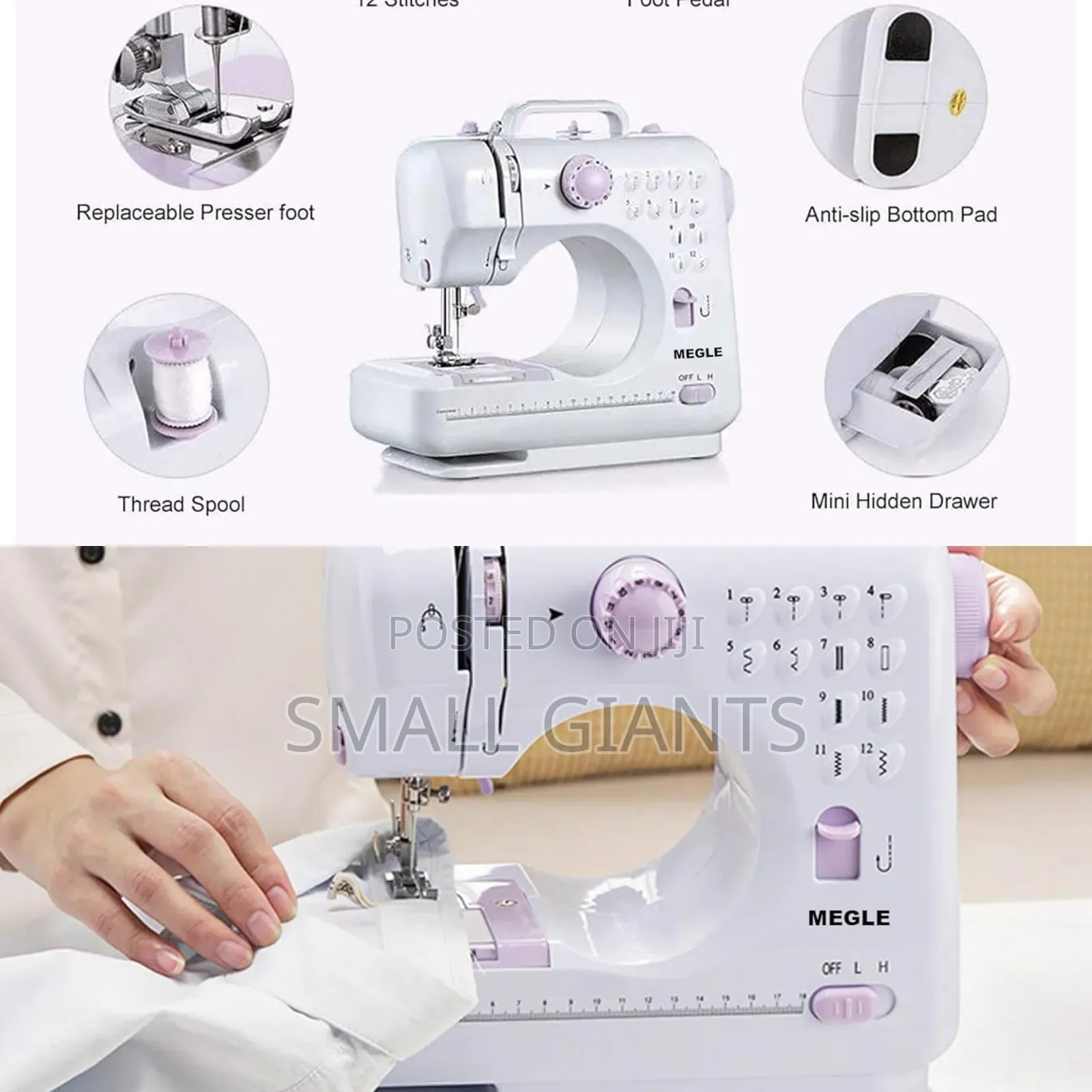 Multi-functional Mini Household Sewing Machine