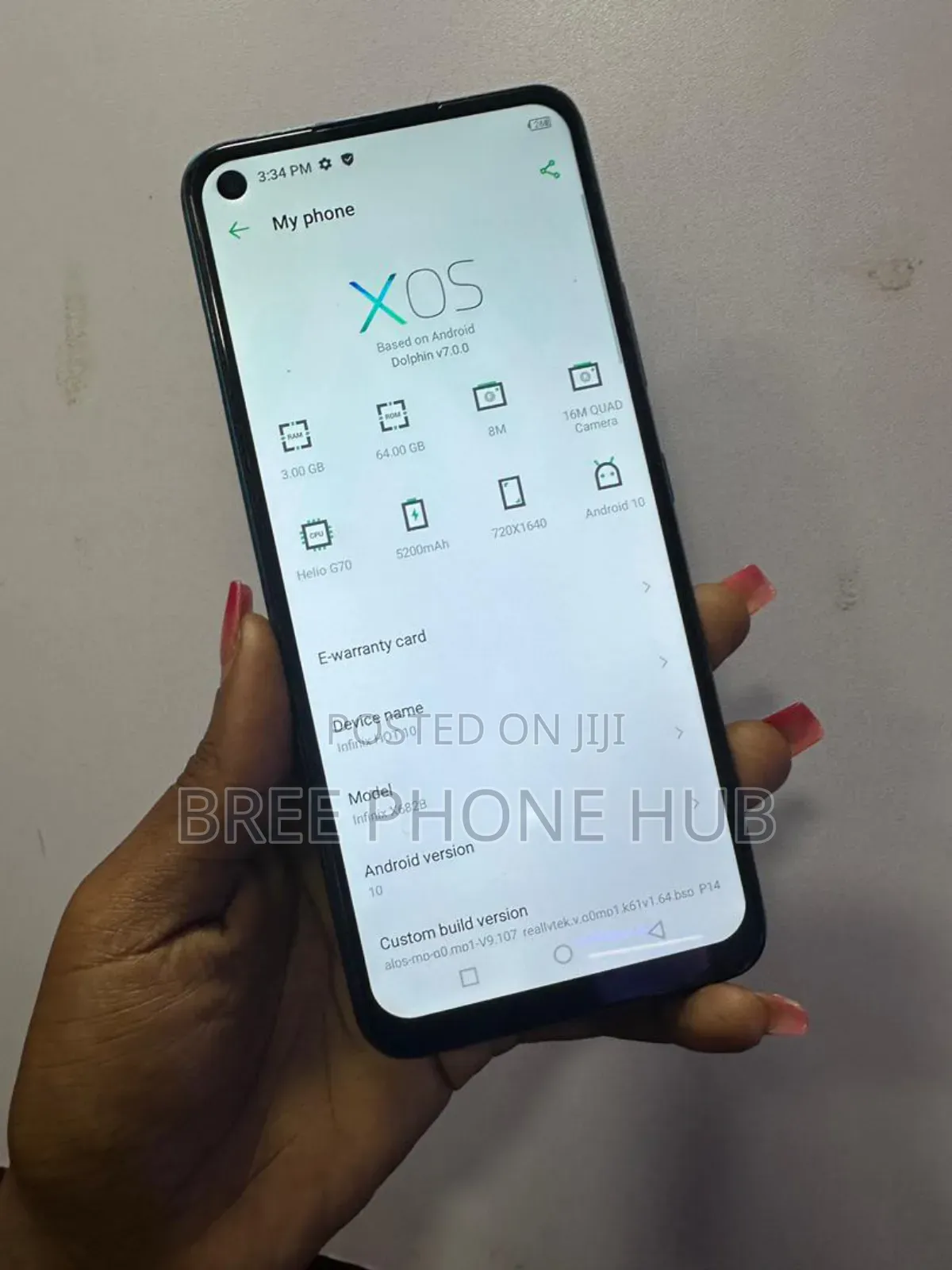 Infinix Hot 10 64 GB Green