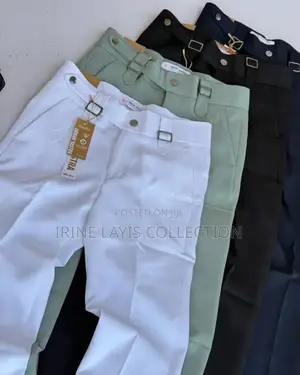 Beltlless Gentle Trousers
