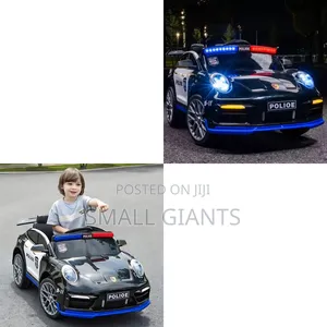 Powerche Police Ride Kids Ride Car