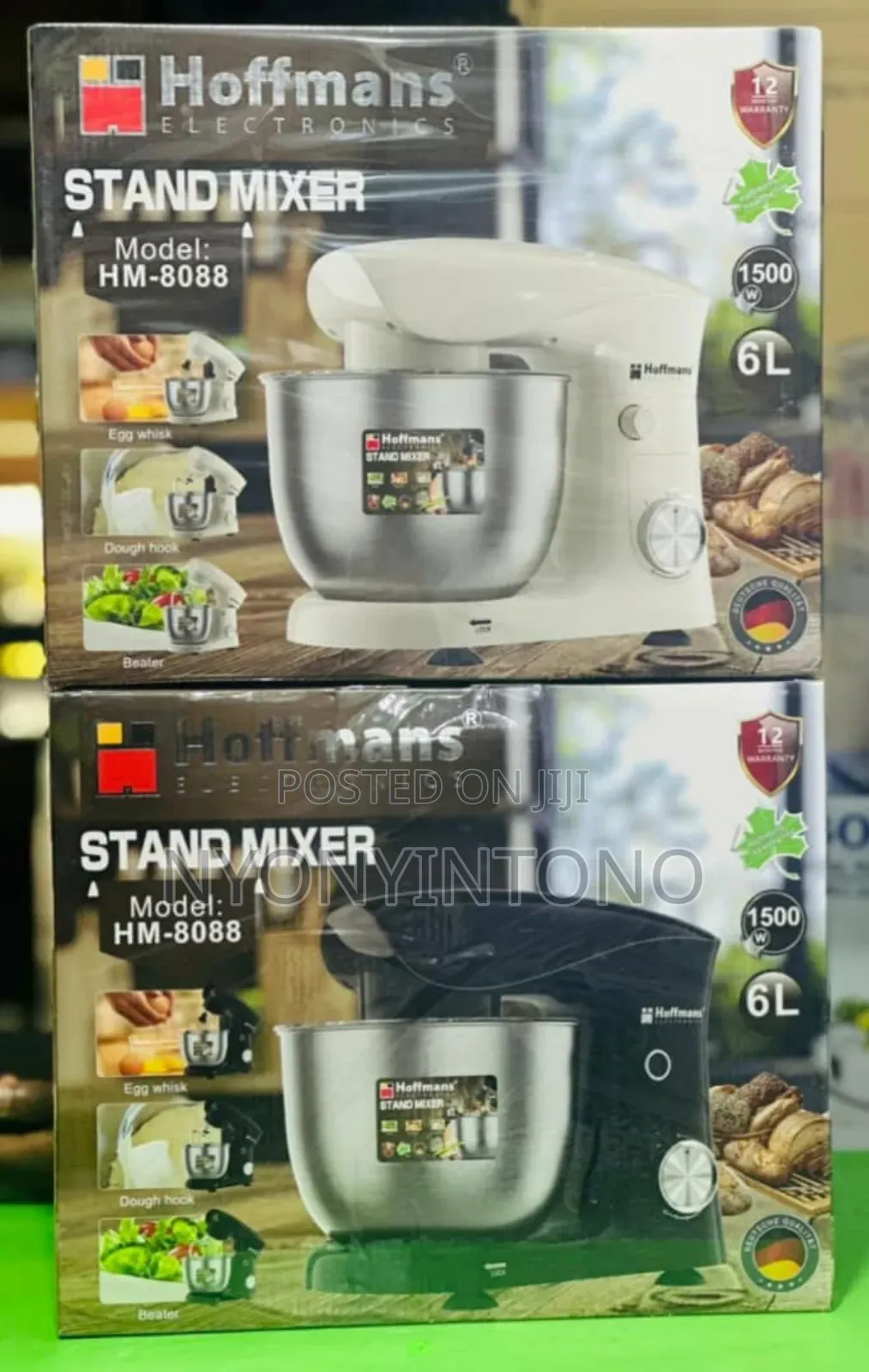 Hoffman 6litres Stand Mixer Hm-8088