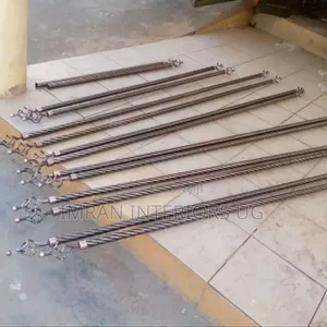 Curtain Rods Per Meter Both in Twisted and Smooth