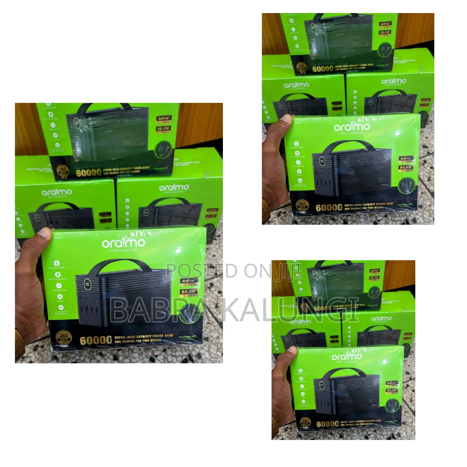 Oraimo Powerbox 600 60000mah
