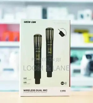 Green Lion Wireless Dual Mic Cordless Microphon