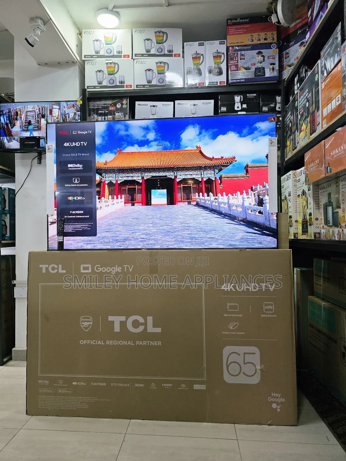 Beeyi Powa on TCL 65inches Google Android Uhd- Tv 65p635