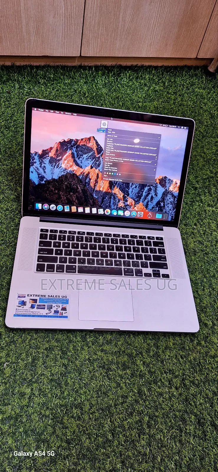 Laptop Apple MacBook Pro 8GB Intel Core I7 SSD 128GB