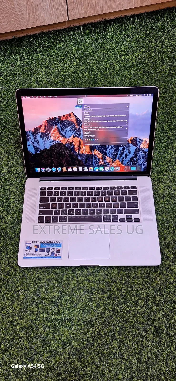 Laptop Apple MacBook Pro 8GB Intel Core I7 SSD 128GB