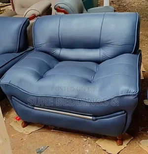 Zion 5 Sitters Leather Sofa