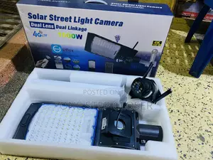 Security Solar Lights With a Camera Which Connects on Phone