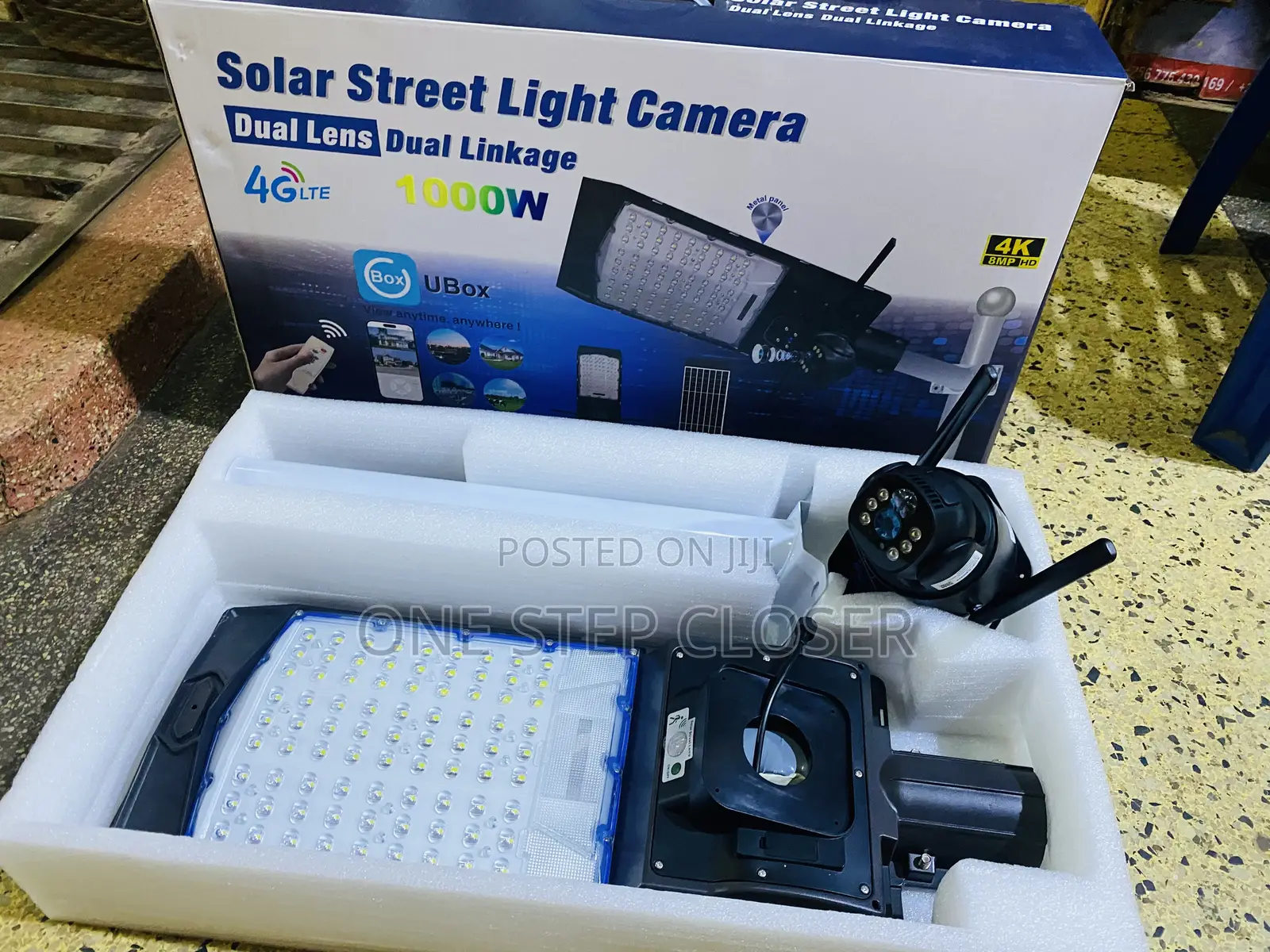 Security Solar Lights With a Camera Which Connects on Phone