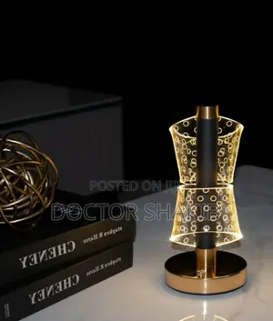 Unique Nordic Simple Minimalist Rechargeable Golden Lamp