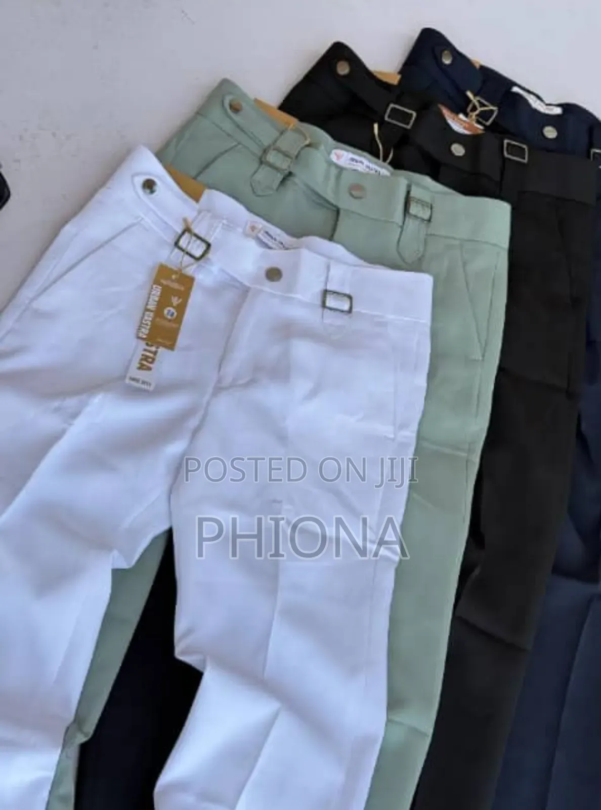 Beltless Trousers