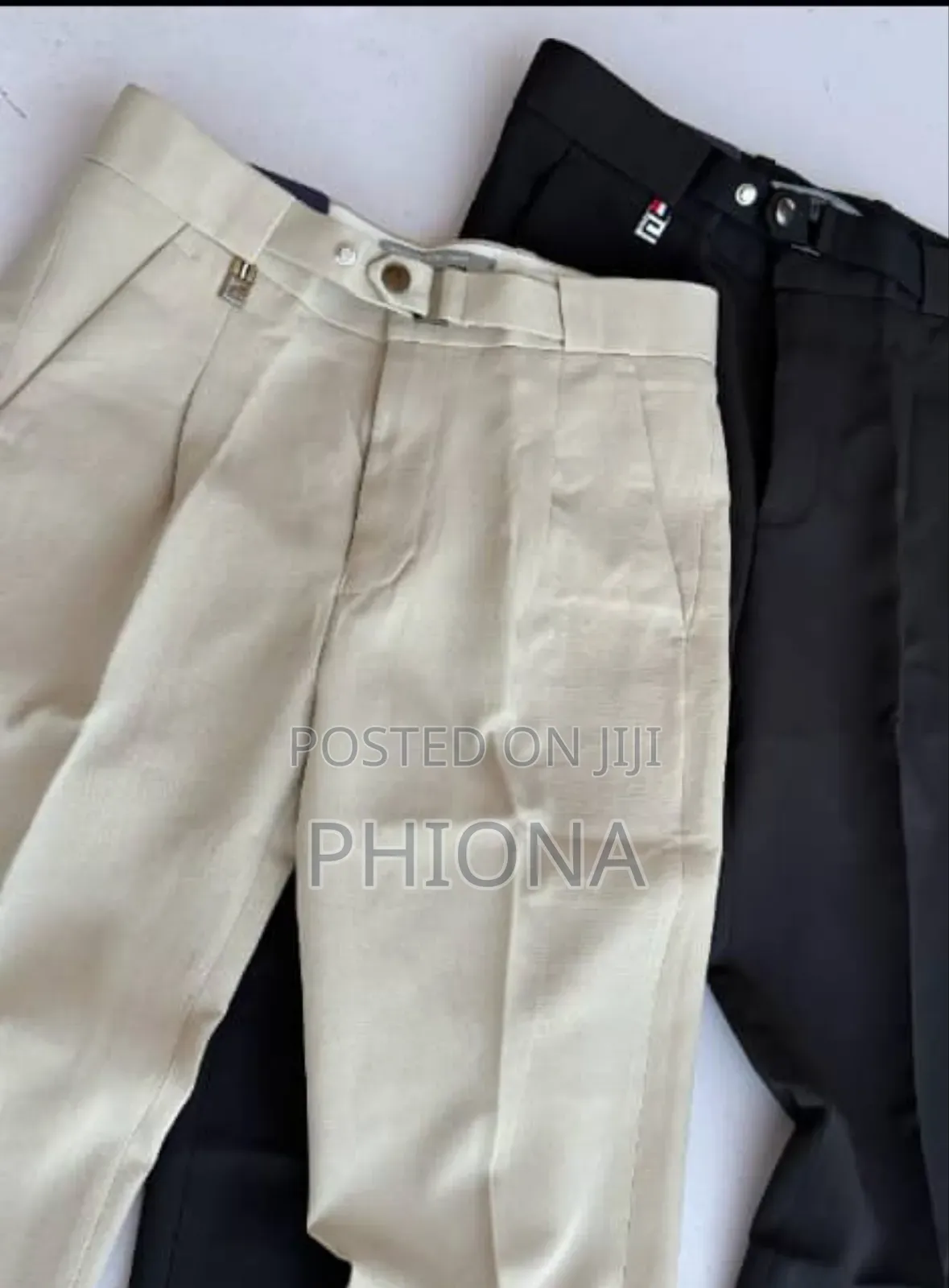 Beltless Trousers