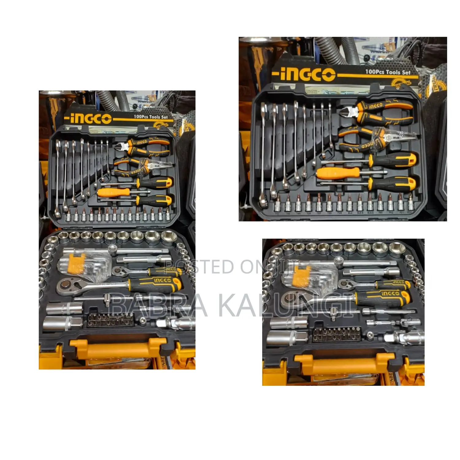 Black Ingco Tool Box