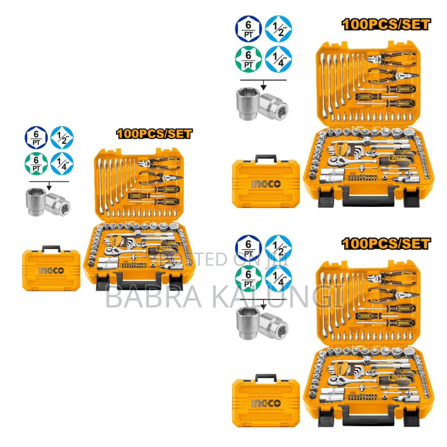 Ingco 100 PCS Set