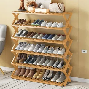 Bamboo Shoe Cabinet Shelf