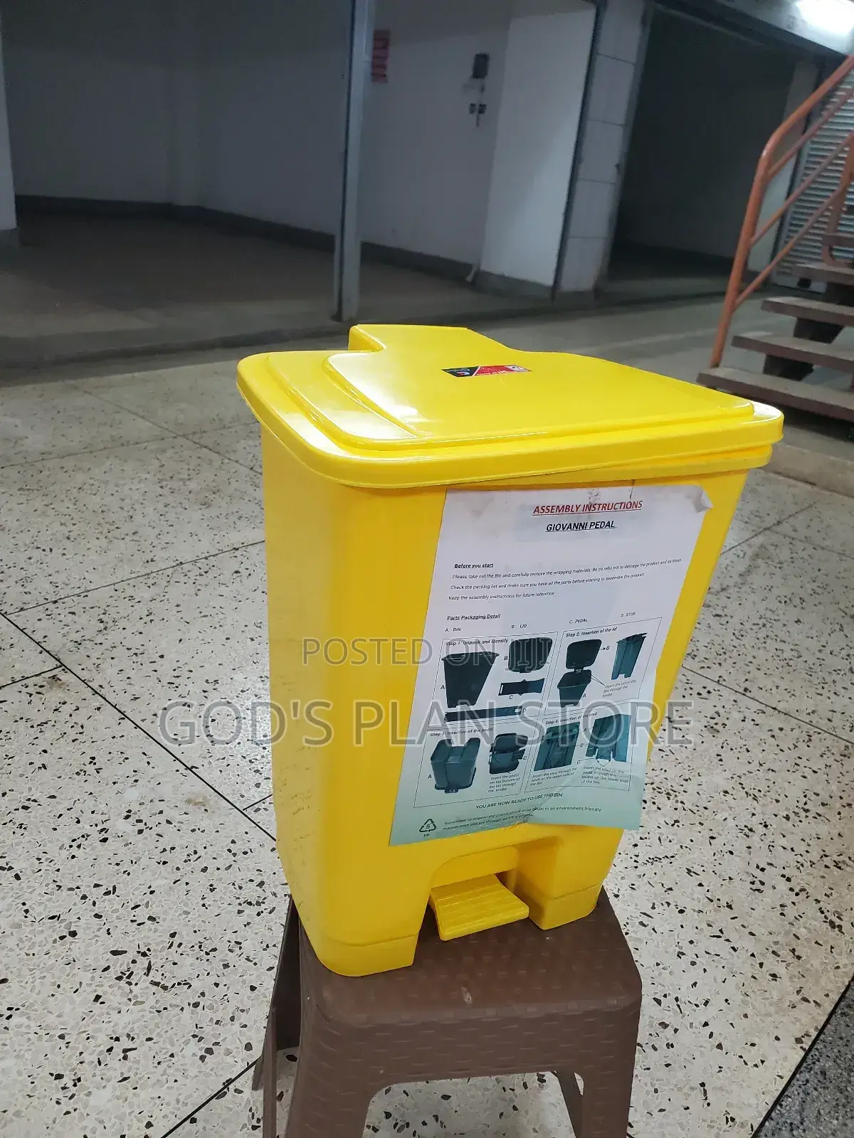30litres Plastic Waste Bin