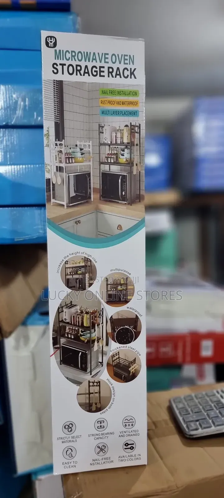3tier Microwave Oven Storage Rack