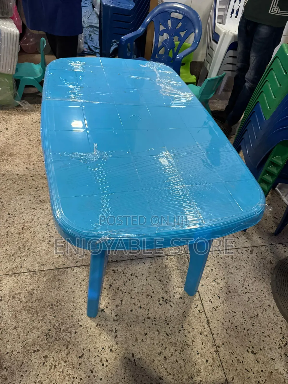 Rectangular Plastic Table 120cm ×60cm