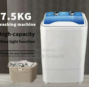7.5kg High-Capacity, Three-in-One Portable Washing Machine