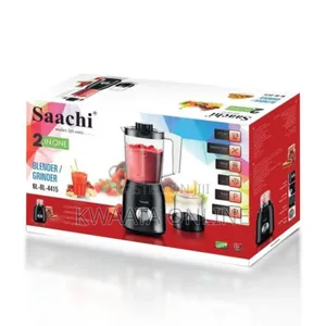 1.5l Saachi 2-in-1 Blender and Grinder – Nl-Bl-4415 (300w)