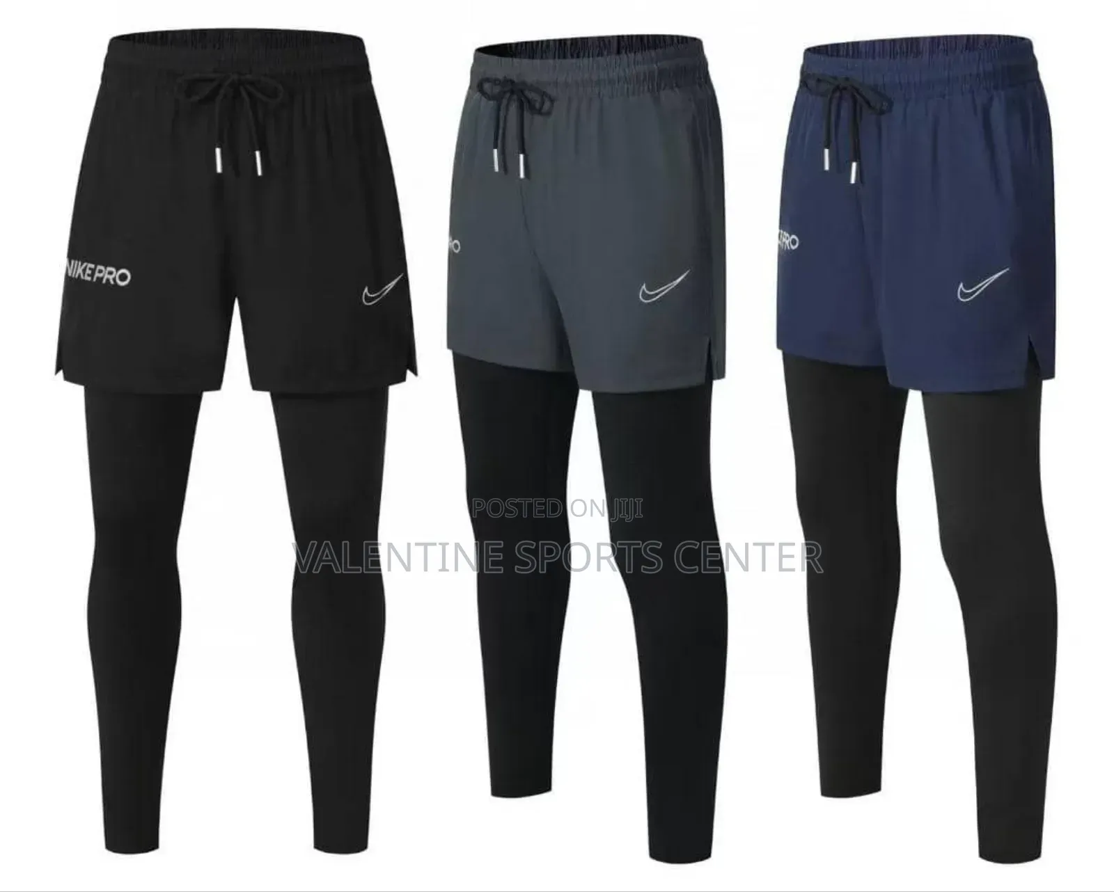 Pronike Gym Wears Original Material Short 2 in One