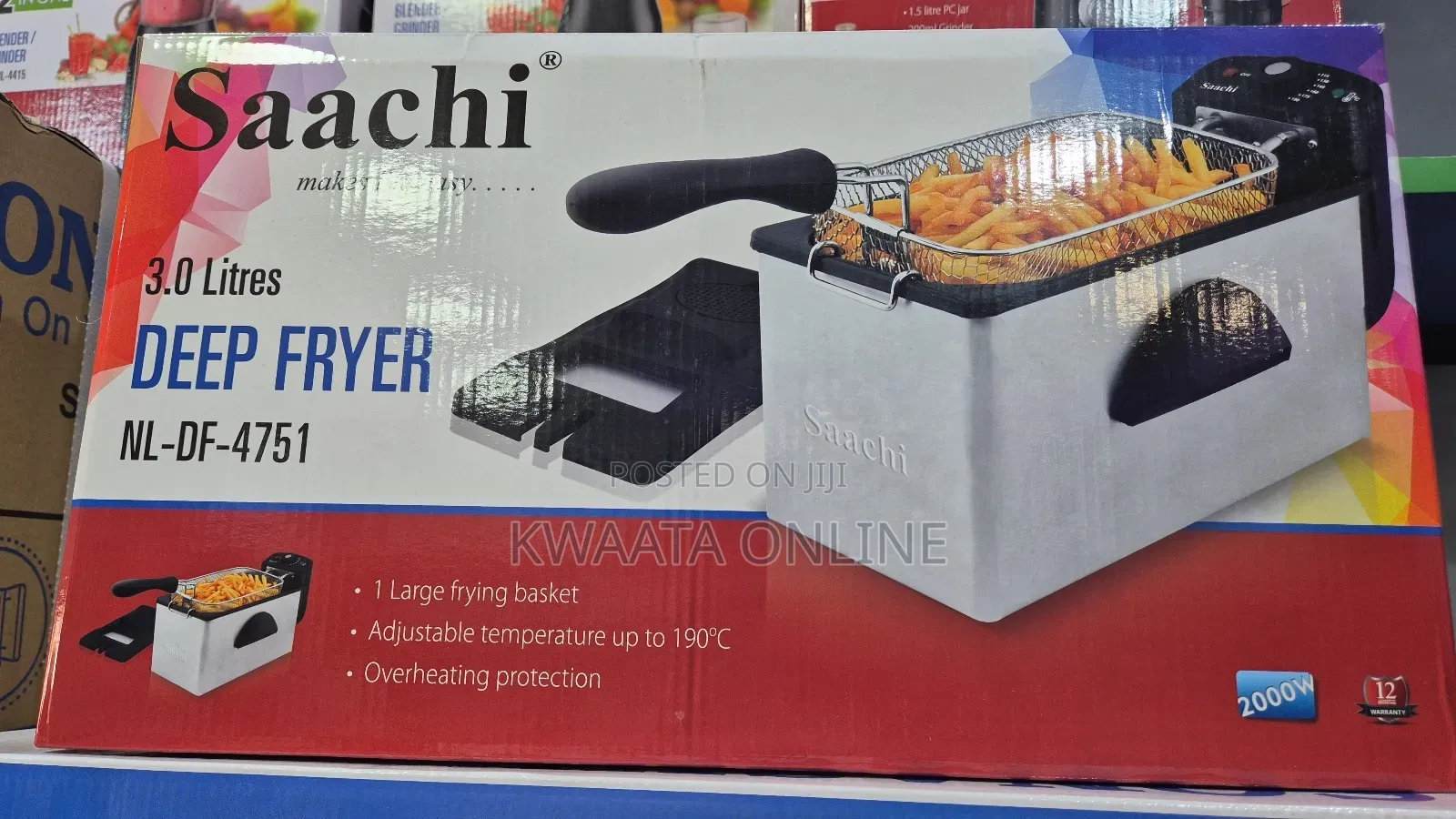 3l Saachi 200w Deep Fryer Nl-Df-4751