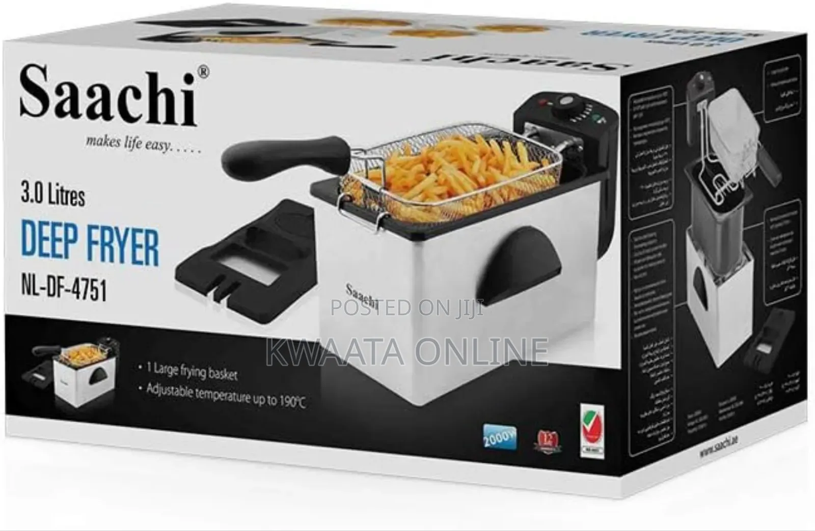 3l Saachi 200w Deep Fryer Nl-Df-4751