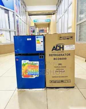 Adh Double Door Fridge 98litre